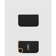 [SAINT LAURENT-생로랑]모노그램 코인퍼스 438386