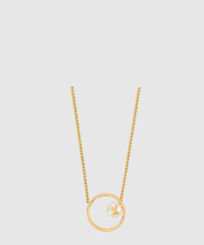 [LOUIS VUITTON-루이비통]LV 이클립스 펄 목걸이 M01239