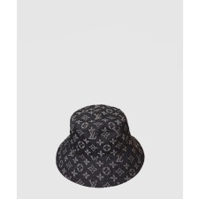 [LOUIS VUITTON-루이비통]모노그램 자카드 데님 버킷햇 M78774