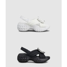 [ROGER VIVIER-로저비비에]비브 런 라이트 스트라스 샌들 6673