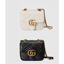 [GUCCI-구찌]GG 마몽 마틀라세 미니 크로스백 739682