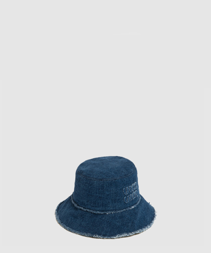 [MIUMIU-미우미우]데님 버킷햇 5HC196