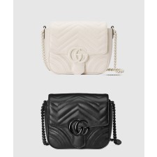[GUCCI-구찌]GG 마몽 마틀라세 숄더백 739681