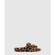 [BALENCIAGA-발렌시아가]페이크 퍼 로고 슬립온 654261