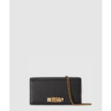 [GUCCI-구찌]인터로킹 G 파이톤 보우 WOC 746056