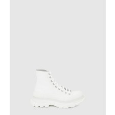 [MCQUEEN-알렉산더맥퀸]하이브리드 레이스업 부츠 611706