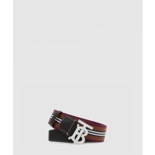 [BURBERRY-버버리]스트라이프 위빙 벨트 80629081