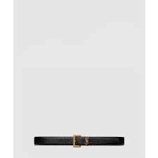 [SAINT LAURENT-생로랑]크로커다일 카산드라 벨트 634437