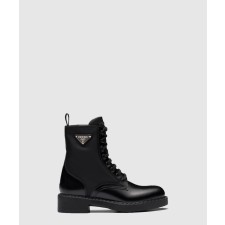 [PRADA-프라다]브러시드 리나일론 부츠 1T782M