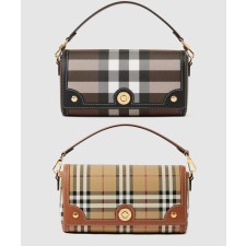 [BURBERRY-버버리]체크 탑핸들백 80661651
