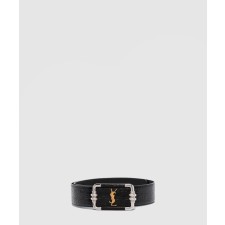 [SAINT LAURENT-생로랑]모노그램 빈티지 벨트 640548
