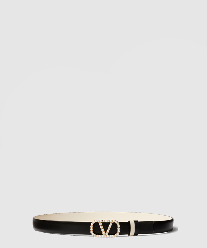 [VALENTINO-발렌티노]브이로고 리버서블 벨트