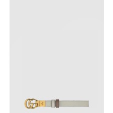 [GUCCI-구찌]GG 마몽 리버시블 씬 벨트 659418