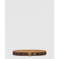 [LOUIS VUITTON-루이비통]프리티 LV 에나멜 리버서블 벨트 M8255W