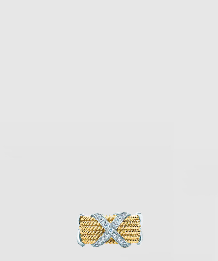 [TIFFANY-티파니]로프 식스 로우 X 반지