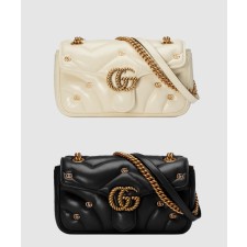 [GUCCI-구찌]GG 마몽 스몰 숄더백 443497