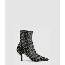 [GUCCI-구찌]GG 미드힐 부츠 750228