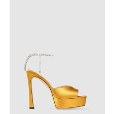 [JIMMY CHOO-지미추]Saeda Sandal Platform 125