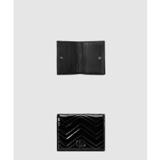 [GUCCI-구찌]GG 마몽 에나멜 카드 지갑 466492