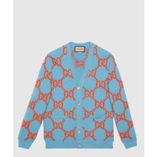 [GUCCI-구찌]GG 인타르시아 울 가디건 764738