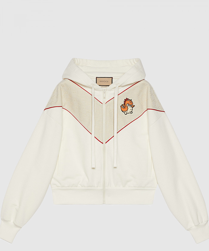 [GUCCI-구찌]와펜 니트 면 집업 773744