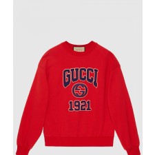 [GUCCI-구찌]자수 코튼 저지 스웨트셔츠 768530