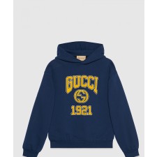 [GUCCI-구찌]코튼 저지 후드 스웨트셔츠 770842