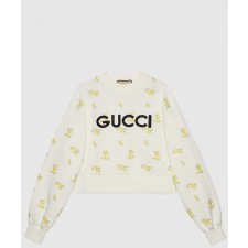 [GUCCI-구찌]자수 코튼 스웨트셔츠 765385