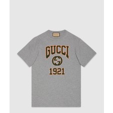 [GUCCI-구찌]코튼 저지 프린트 티셔츠 77a758