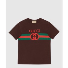 [GUCCI-구찌]더블 G 니트 면 티 548334