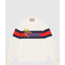 [GUCCI-구찌]프린트 펠트 맨투맨 771474