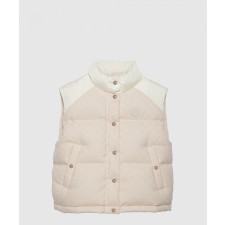 [GUCCI-구찌]GG 코튼 캔버스 다운 베스트 774910