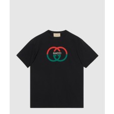 [GUCCI-구찌]코튼 저지 프린트 티셔츠 77a758