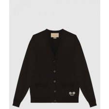 [GUCCI-구찌]자카드 홀스빗 로고 헴 가디건 731059