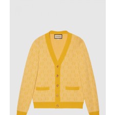[GUCCI-구찌]GG 울 자카드 카디건 761550