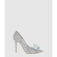 [JIMMY CHOO-지미추]크리스탈 커버드 포인티 토 펌프스