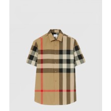 [BURBERRY-버버리]체크 코튼 셔츠 80795911