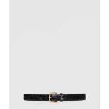 [GUCCI-구찌]클래식 로고 침 버클 벨트 725307