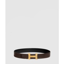 [HERMES-에르메스]양면 가죽 벨트