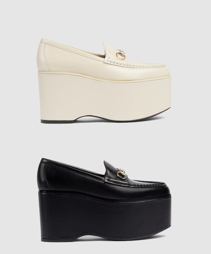 [GUCCI-구찌]홀스빗 플랫폼 로퍼 782808