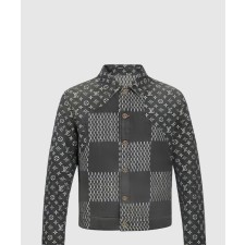 [LOUIS VUITTON-루이비통]모노그램 프린티드 데님 재킷 1A88WU