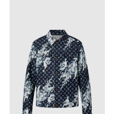 [LOUIS VUITTON-루이비통]모노그램 프린티드 데님 재킷 1AF747