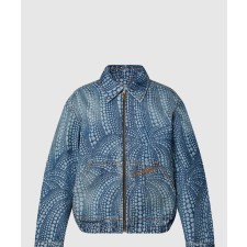 [LOUIS VUITTON-루이비통]올오버 펌킨 데님 블루종 1AB6OO