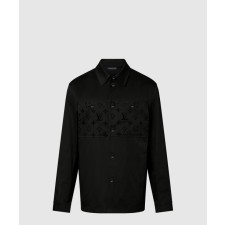 [LOUIS VUITTON-루이비통]플록드 캐주얼 코튼 오버셔츠 1AFA81
