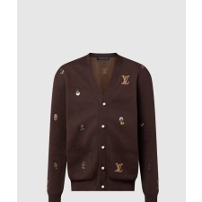 [LOUIS VUITTON-루이비통]엠브로이더드 코튼 가디건 1AFIUX