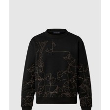 [LOUIS VUITTON-루이비통]코튼 시그니처 크루넥 1AAT62