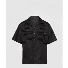 [PRADA-프라다]쇼트 슬리브 리나일론 셔츠 SC7681