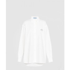 [PRADA-프라다]옥스포드 코튼 자수 셔츠 P497GR