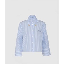 [PRADA-프라다]자수 포플린 셔츠 P495GR