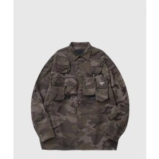 [PRADA-프라다]삼각로고 리나일론 셔츠 카모플라쥬 SC7731